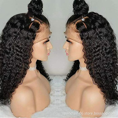 Mink Brazilian Virgin Water Wet And Wavy 13X4 Pre Plucked Lace Frontal Human Hair Lace Front Wigs